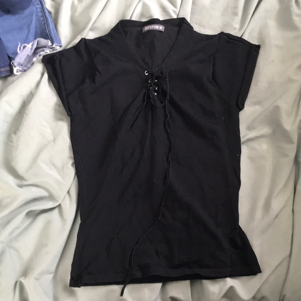 Anne•x tie up tee
